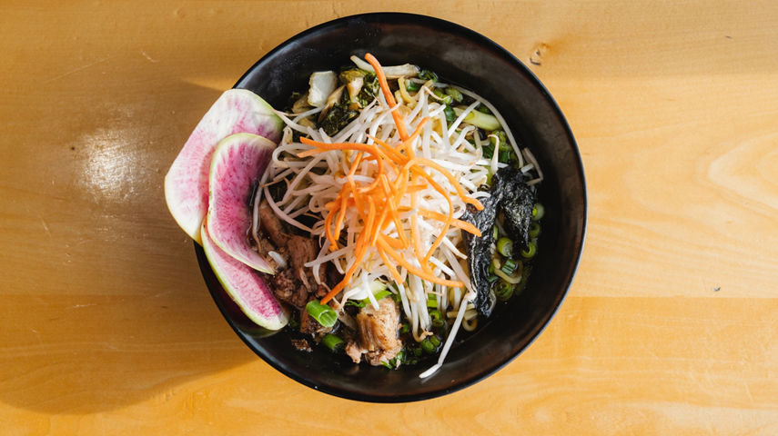 Food Bowl Offered at Glacier Creek Lodge at Whistler Blackcomb