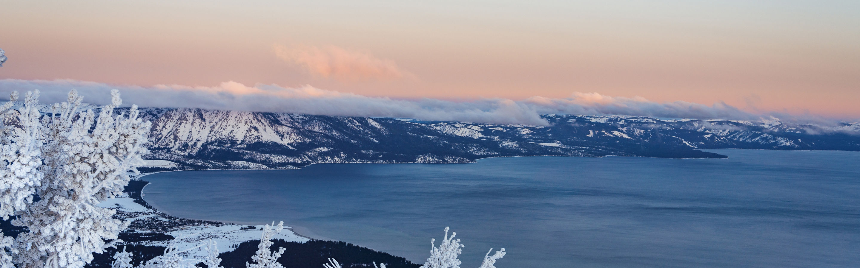 Sunrise View of Lake Tahoe from Heavenly