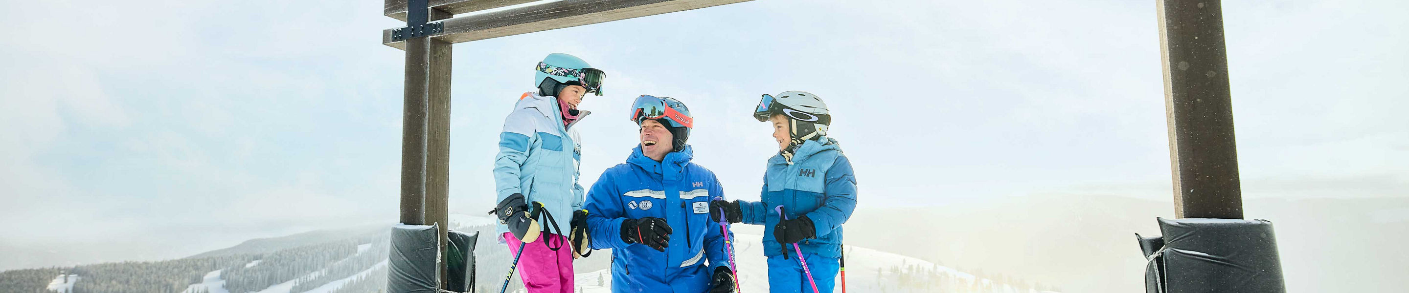 Children's Ski Lesson at Vail