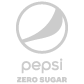 Pepsi Zero Sugar Footer Light Gray