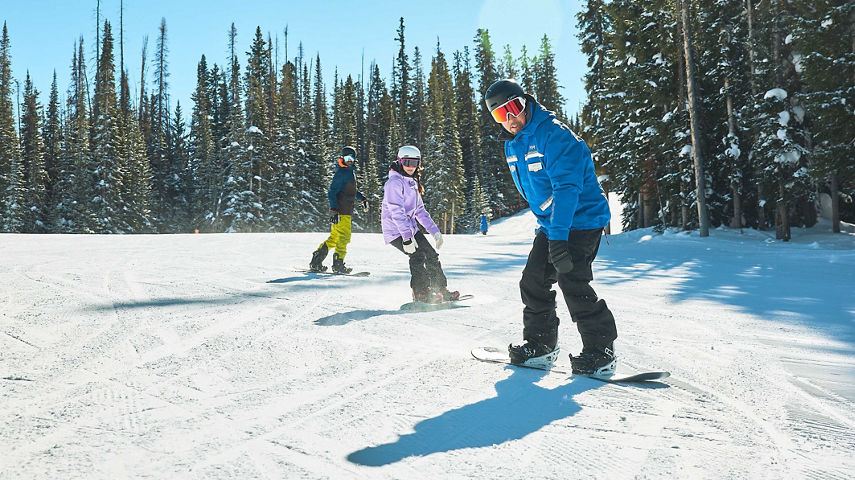Adult Snowboard Lesson at Vail