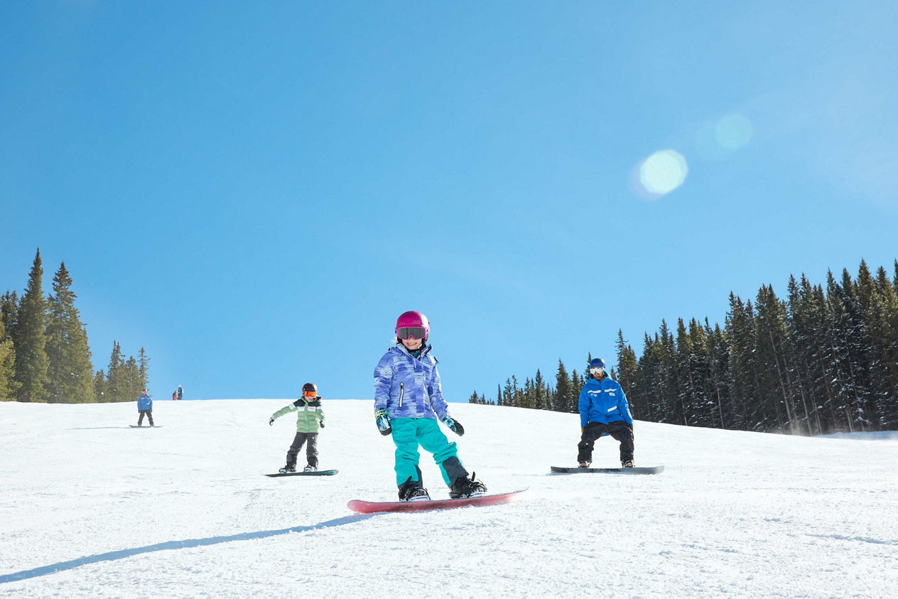 Children's Snowboard Lesson at Vail