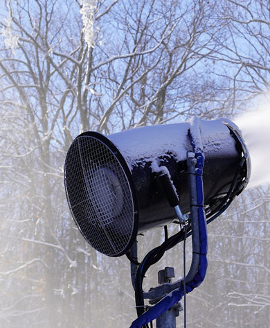Snow Guns Firing at Jack Frost Big Boulder