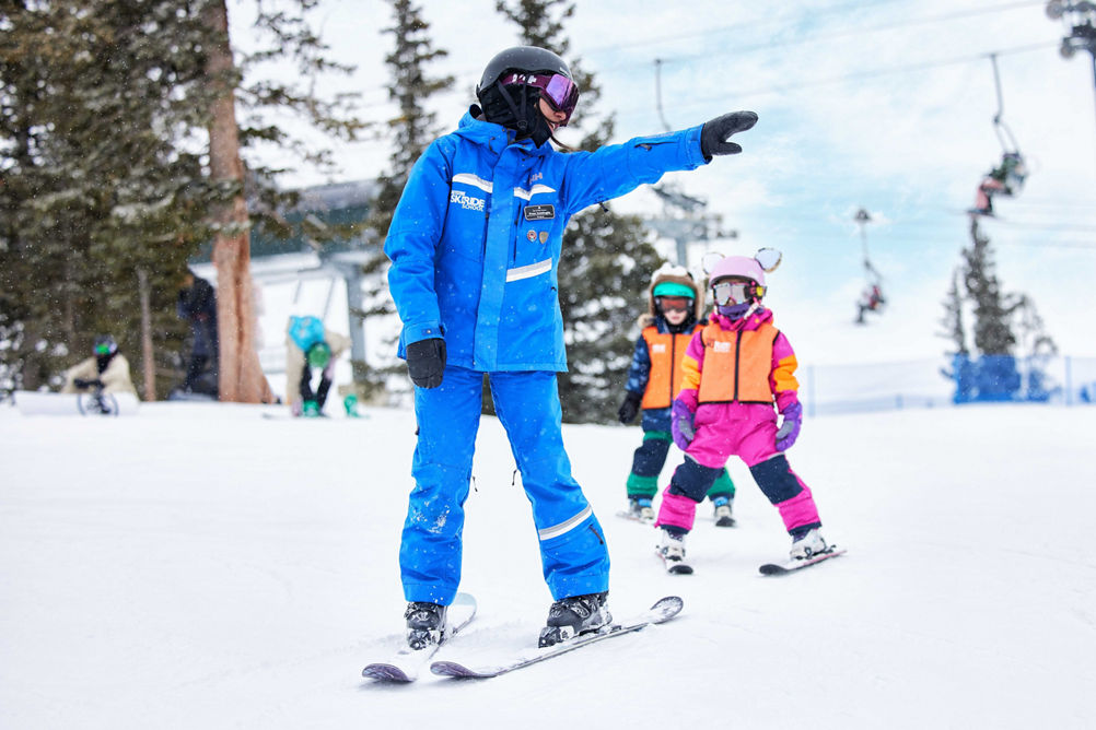 Child Ski Lesson at Keystone