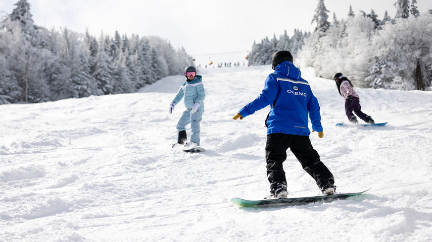 Adult Snowboard Lesson at Okemo