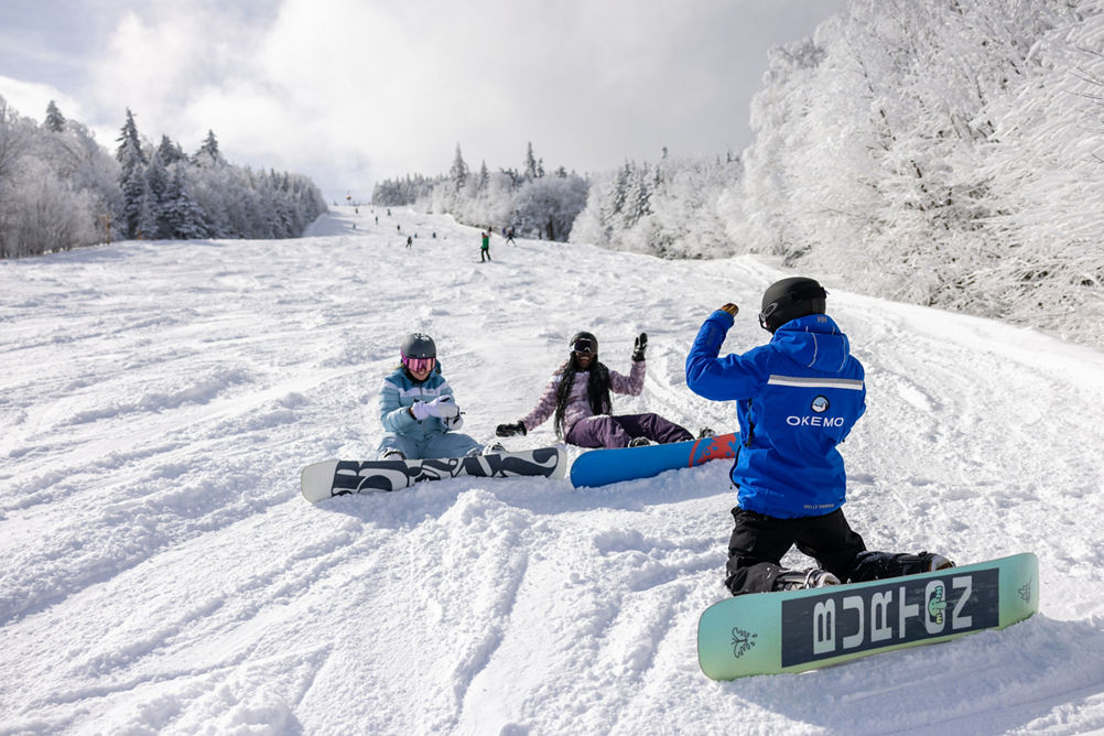 Adult Snowboard Lesson at Okemo