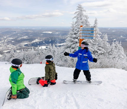 Child Snowboard Lesson at Okemo