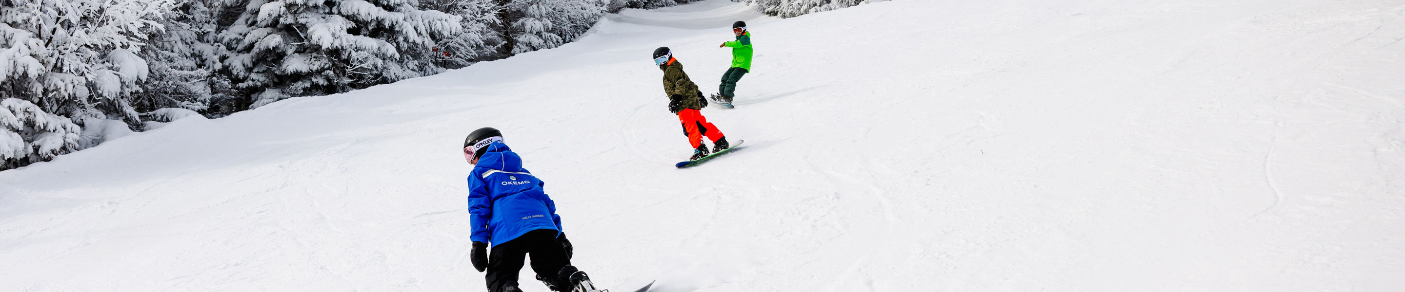 Child Snowboard Lesson at Okemo