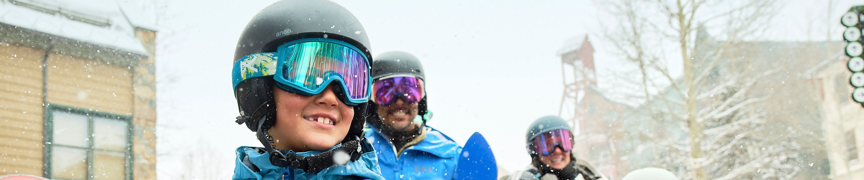 Family Walks Through the Keystone Resort Village