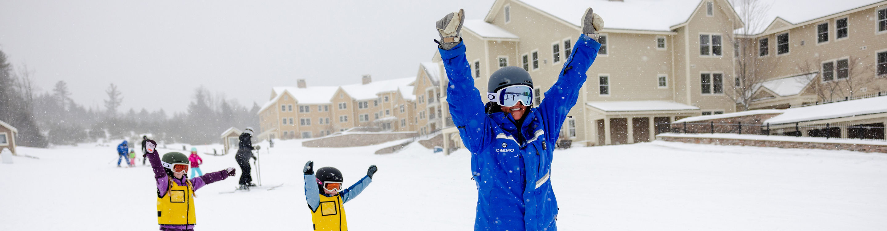 Child Ski Lesson at Okemo