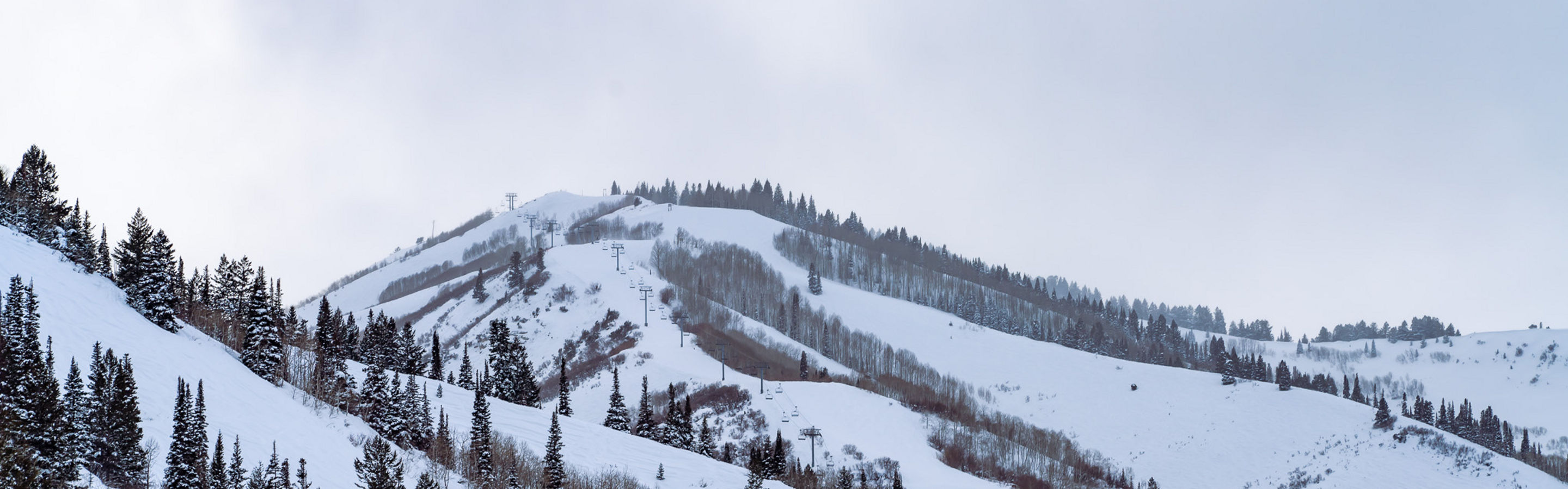 Scenic View of the Super Condor Lift at Canyons