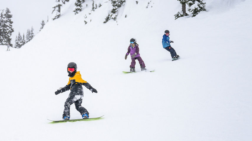 Teen Snowboard Lesson at Whistler Blackcomb
