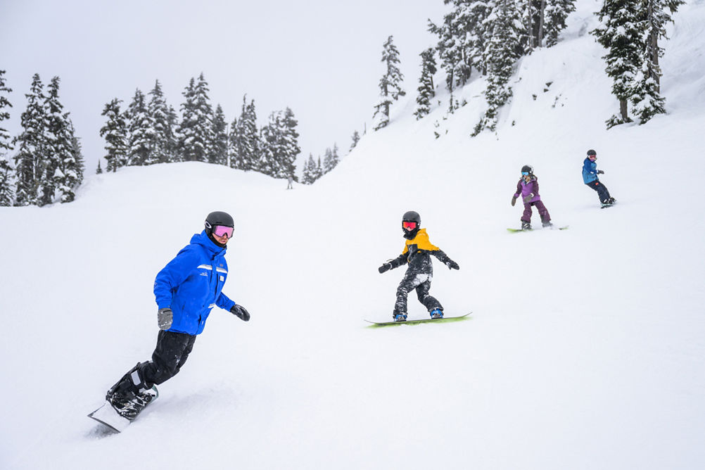 Teen Snowboard Lesson at Whistler Blackcomb