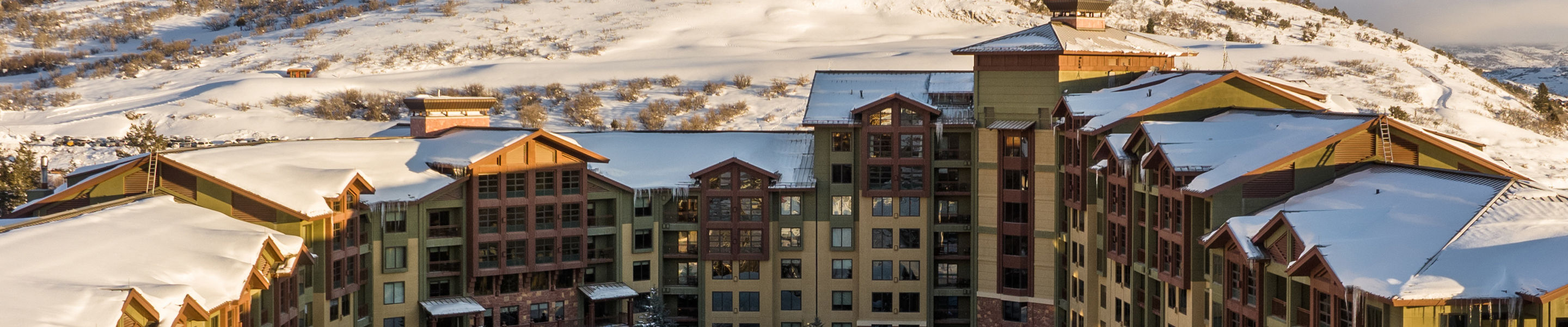 Aerial View of Grand Summit Lodging at Park City