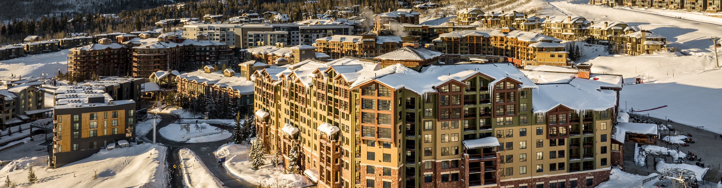 Aerial View of Grand Summit Lodging at Park City