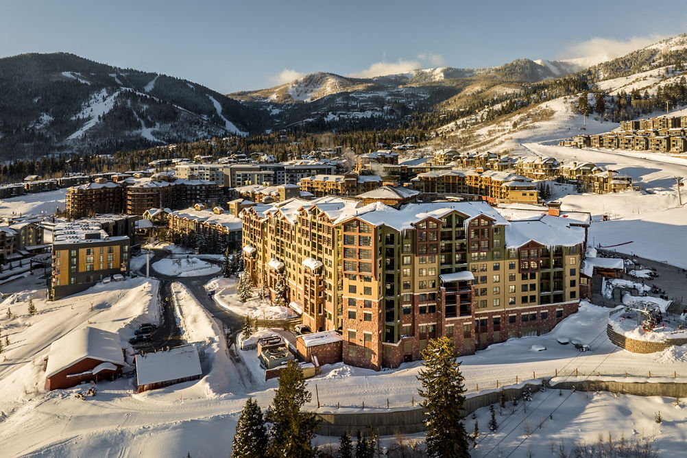 Aerial View of Grand Summit Lodging at Park City