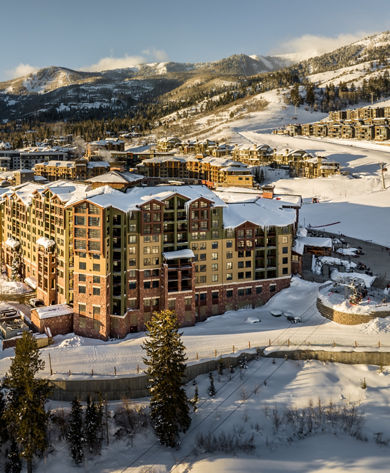Aerial View of Grand Summit Lodging at Park City
