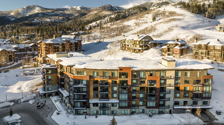 Aerial View of Lift Lodging at Park City