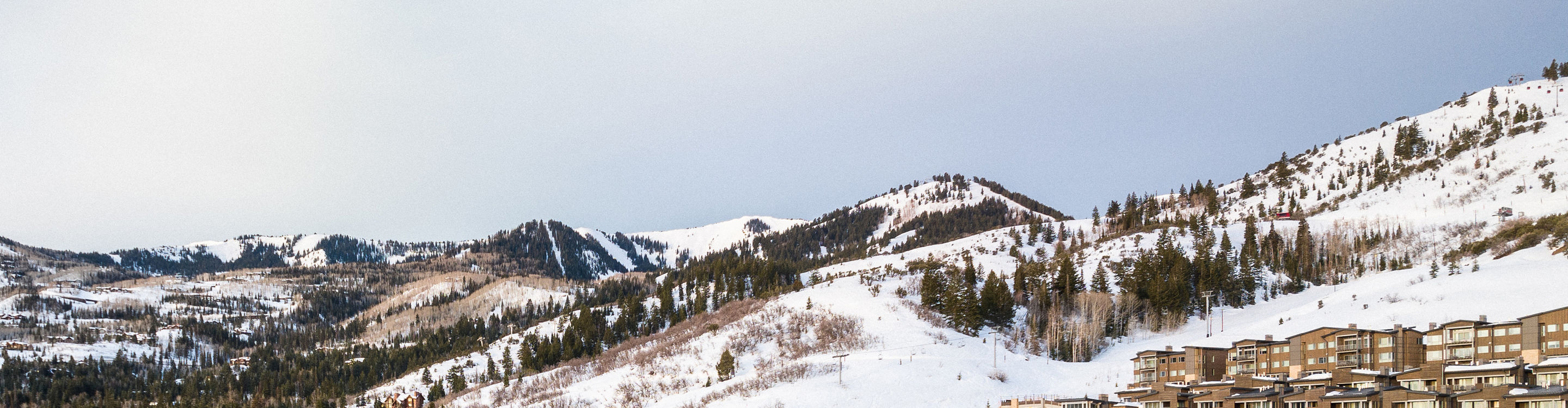 Aerial View of Sundial Lodging at Park City