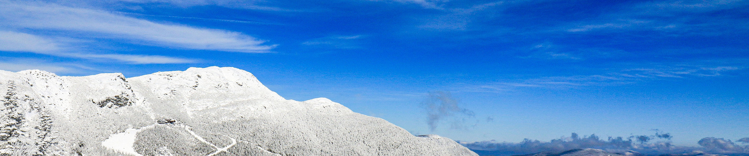 Snowy Winter Landscape Shot at Stowe