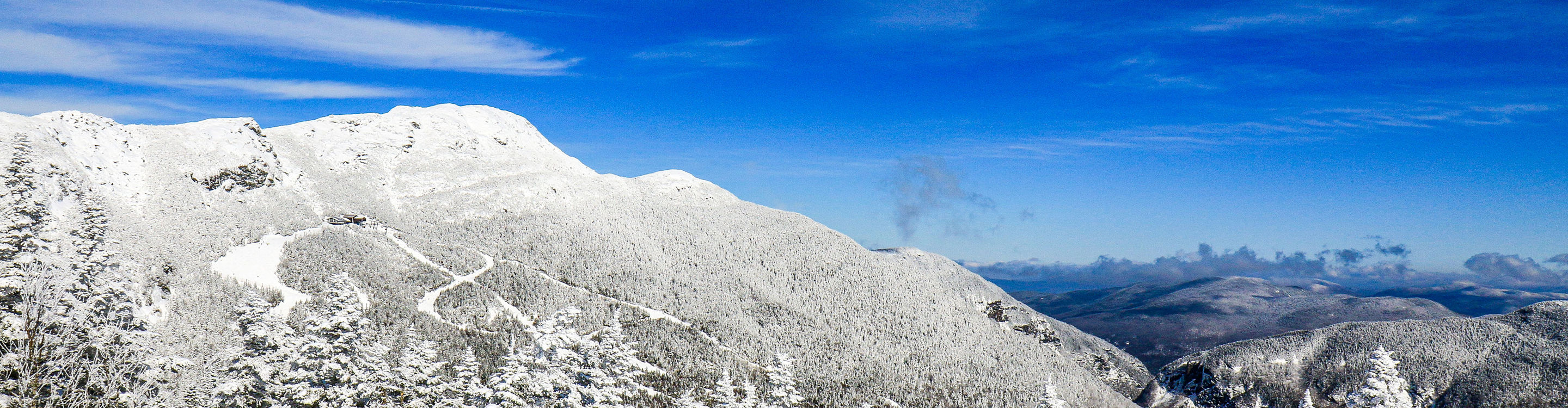 Snowy Winter Landscape Shot at Stowe