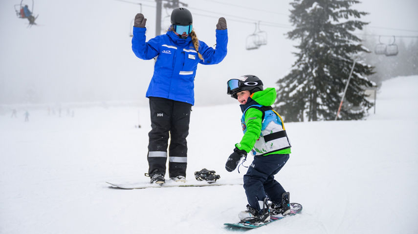 Children's Snowboard Lesson at Whistler Blackcomb