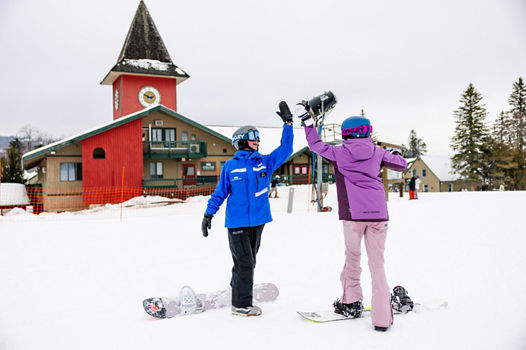 Older Child Snowboard Lesson at Mount Snow