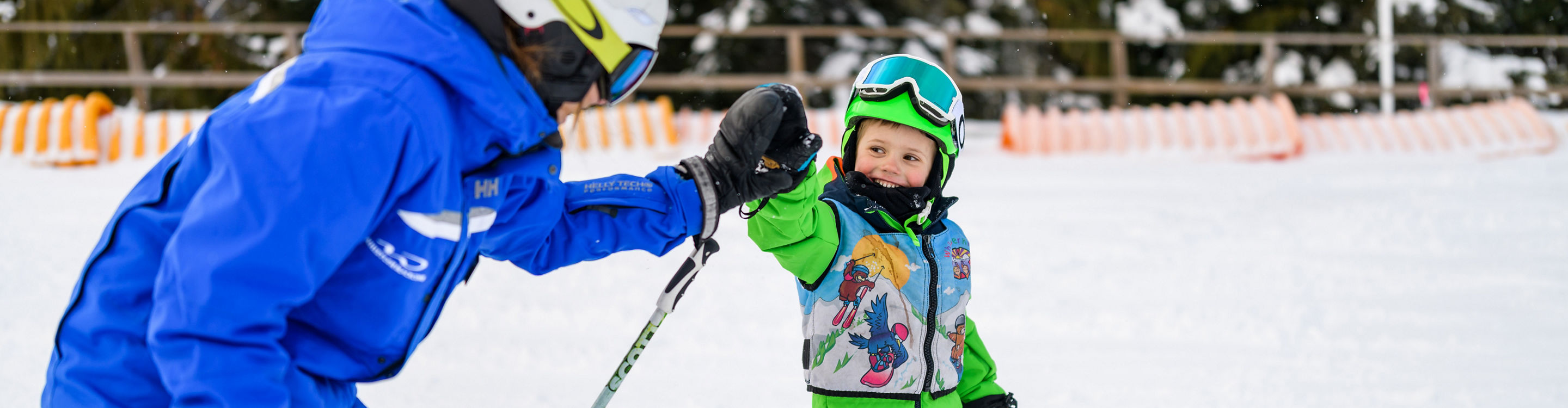 Children's Ski School Lesson at Whistler Blackcomb