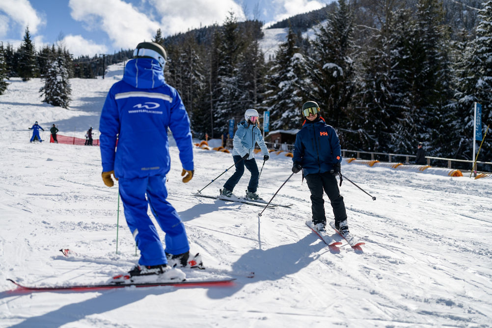 Adult Ski Lesson at Whistler Blackcomb