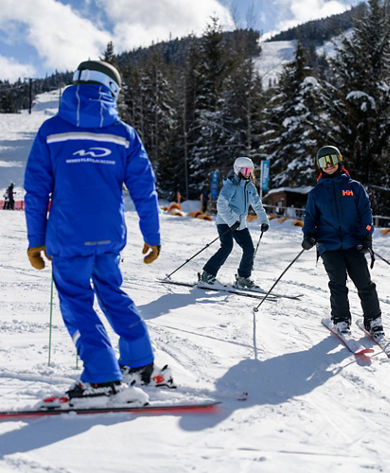 Adult Ski Lesson at Whistler Blackcomb