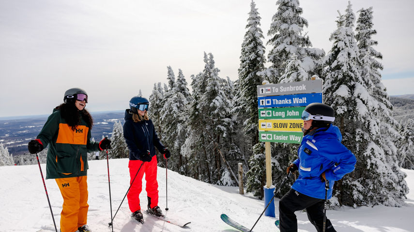 Adult Ski Lesson at Mount Snow