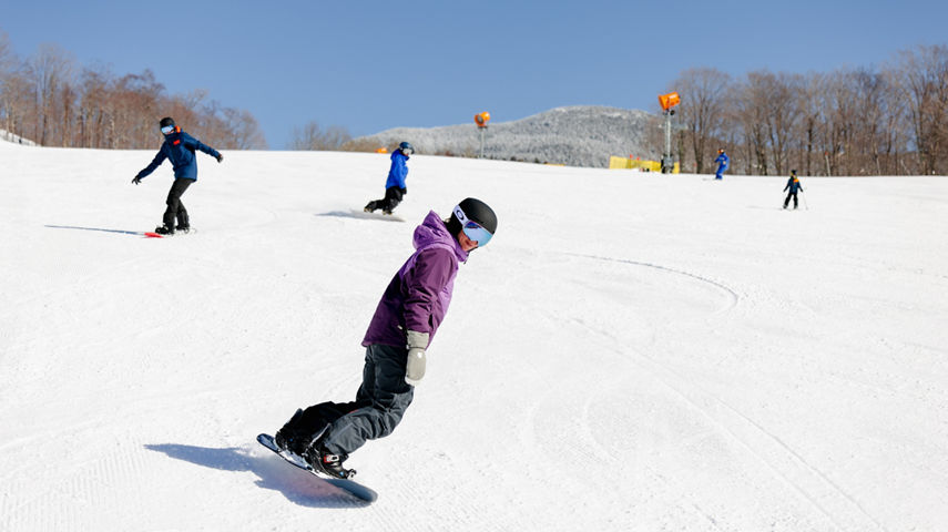 Adult Snowboard Lesson at Stowe
