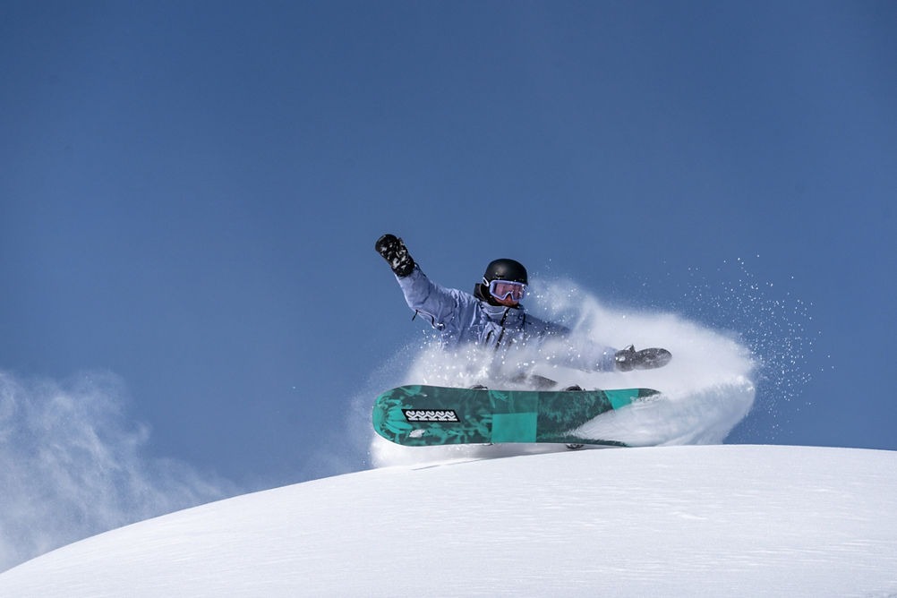Snowboarding at Fernie British Columbia