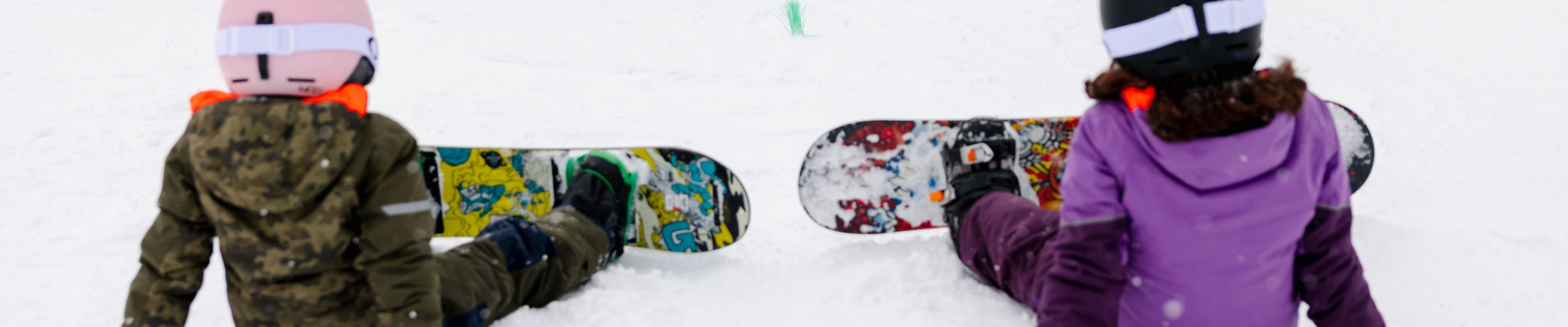 Children Snowboard Lesson at Stowe