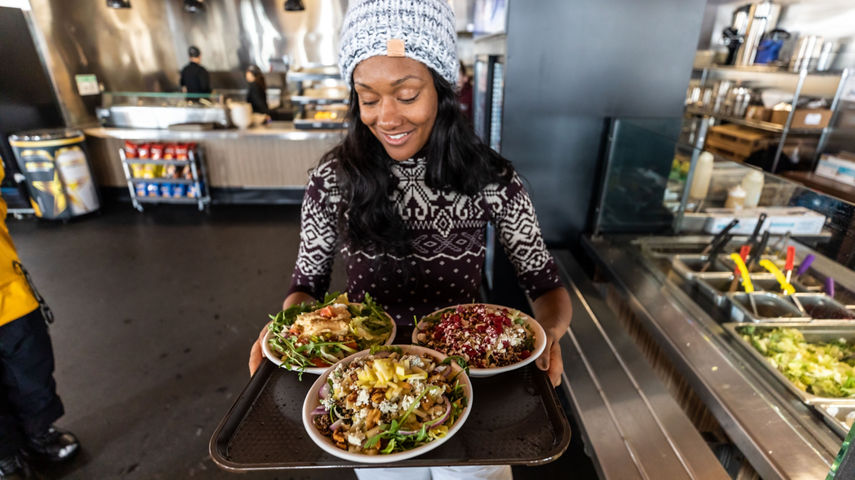 Delicious Meals Served at Cascadian Kitchen at Stevens Pass