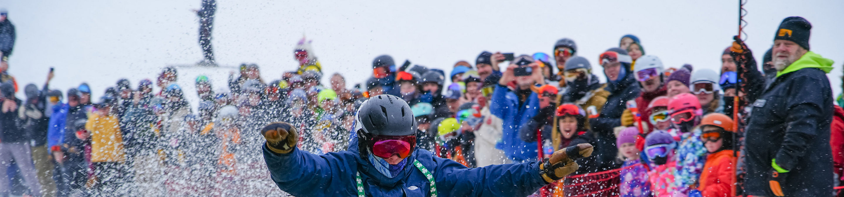 Skier at Afton Alps Spring Fling Event