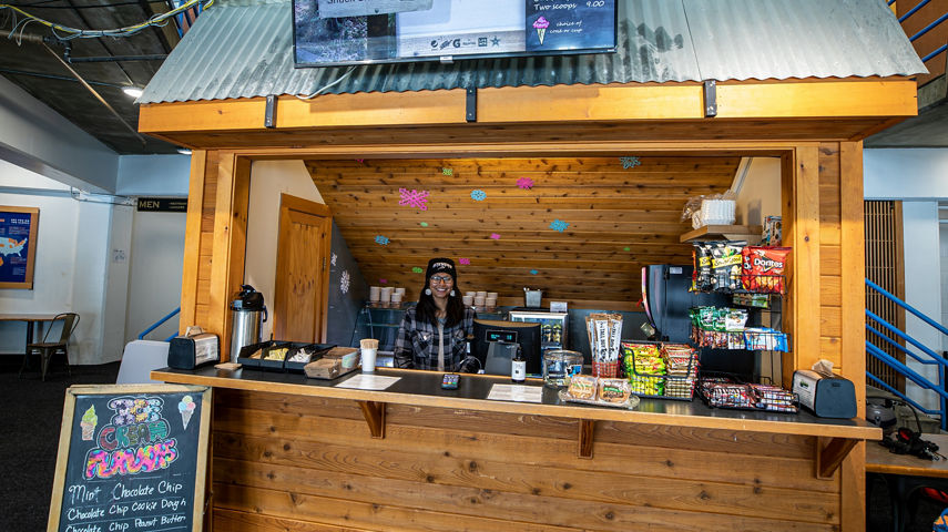 Snack Shack at Stevens Pass