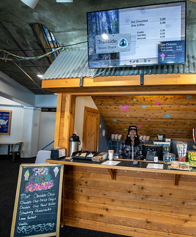 Snack Shack at Stevens Pass