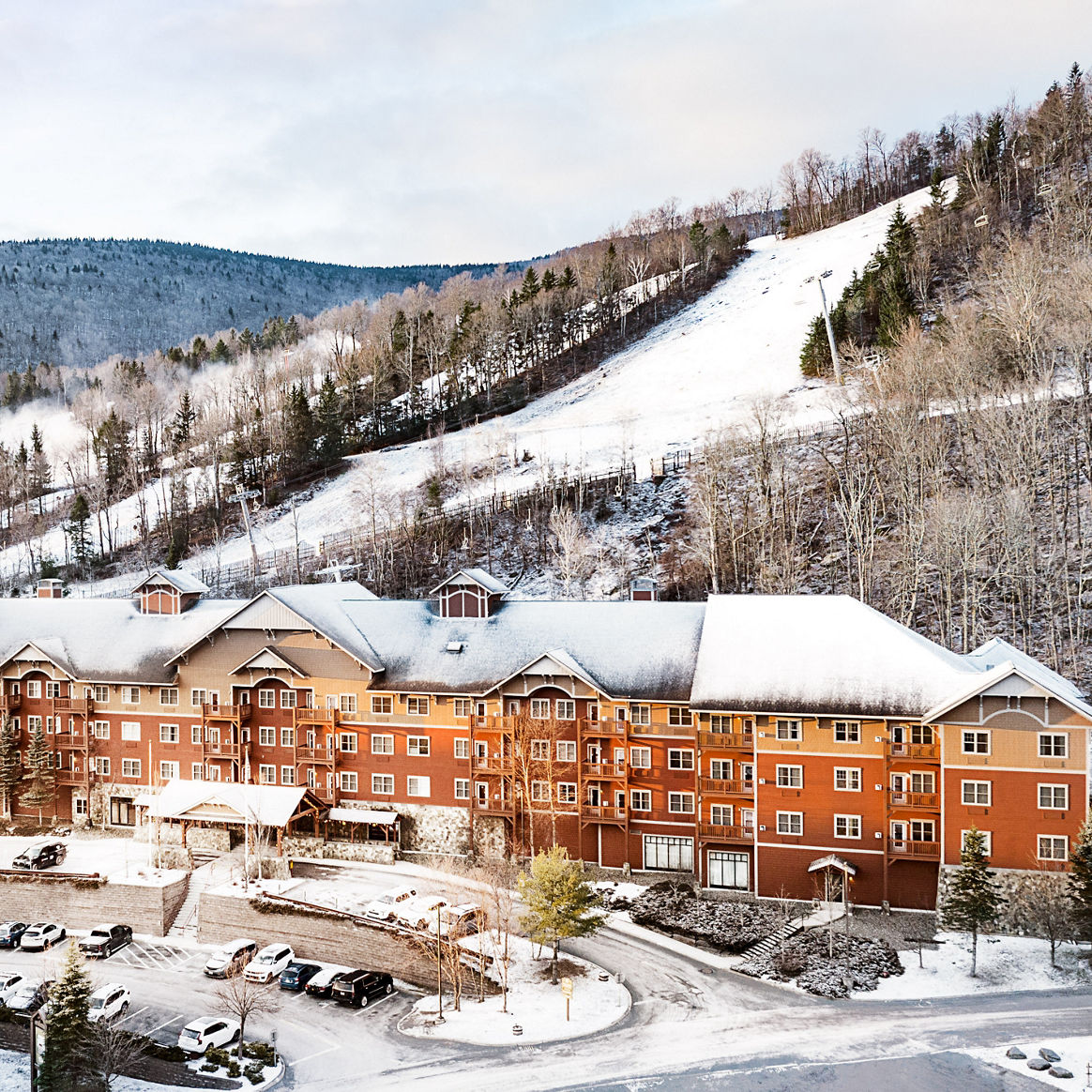 Aerial View of Kaatskill Mountain Club Hotel