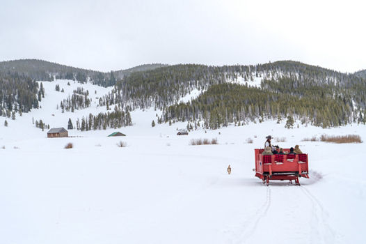 Family Sleigh Ride at Keystone Resort