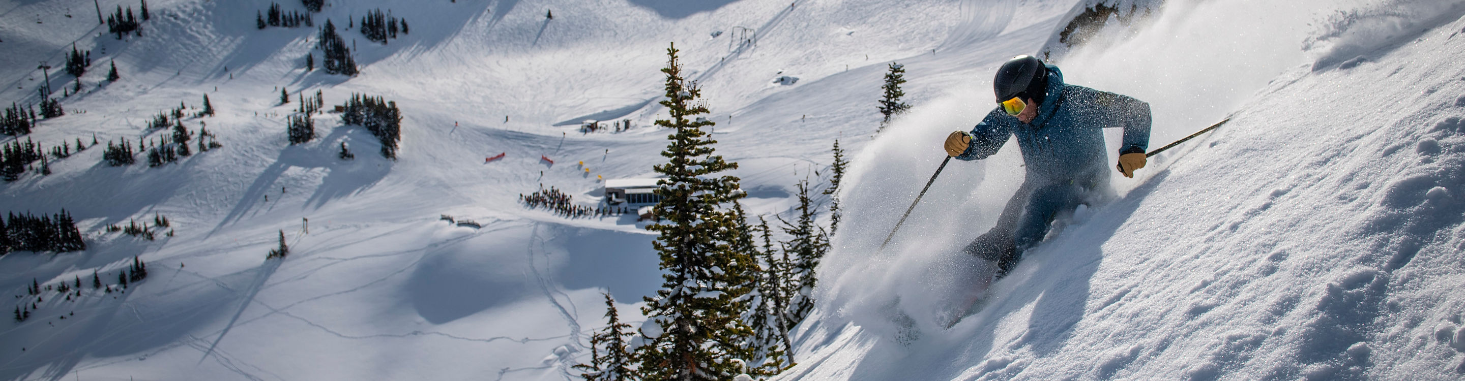Robbie Dixon on Whistler Mountain, British Columbia.