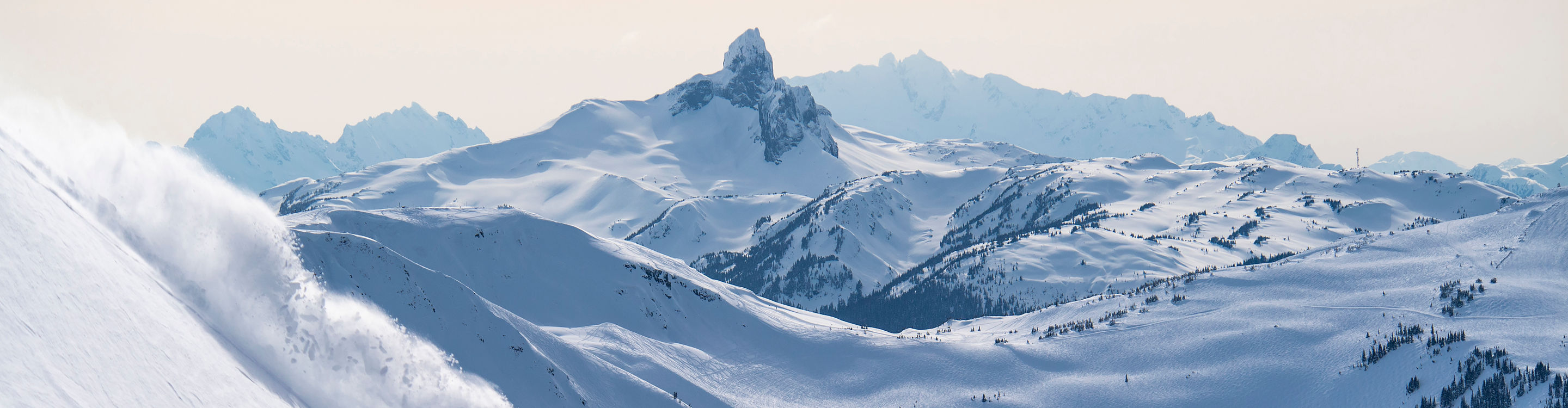 Robbie Dixon on Blackcomb Mountain, British Columbia.