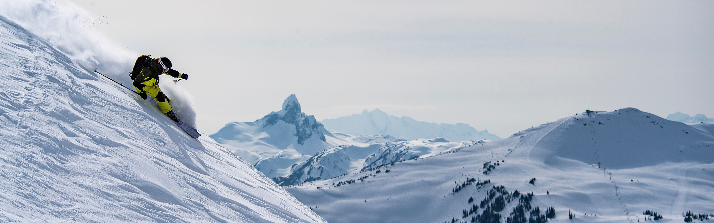 Ryder Bulfone on Blackcomb Mountain, British Columbia.