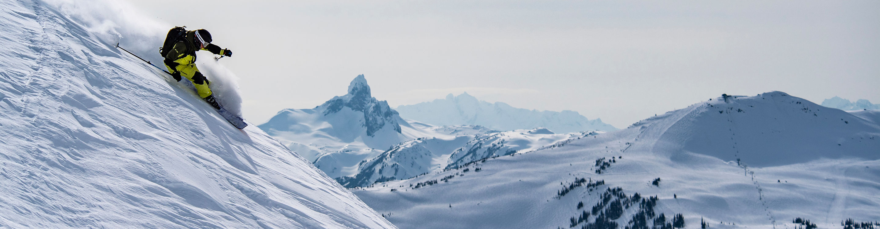 Ryder Bulfone on Blackcomb Mountain, British Columbia.