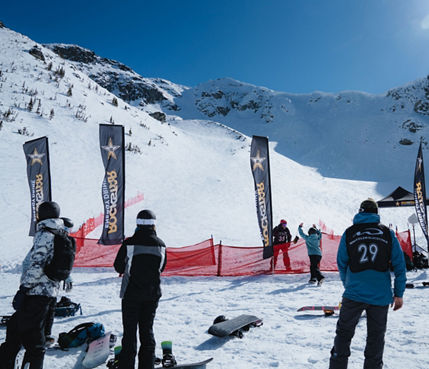 Freeride World Qualifier at Whistler Blackcomb's Saudan Couloir