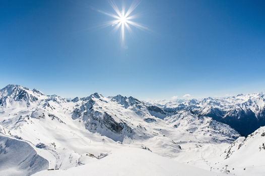Panoramic View of Orelle Valley