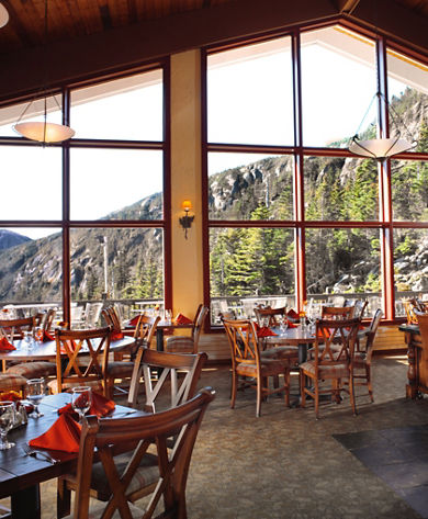 Interior of Cliff House During Summer Time at Stowe