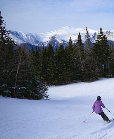 Employees Ski Downhill at Wildcat