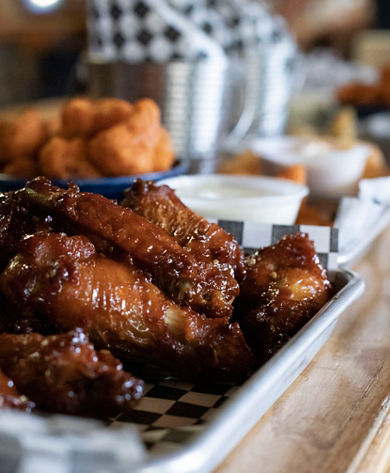 Lunch at Seven Springs Foggy Goggle