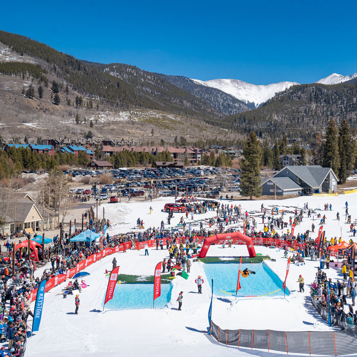 Keystone Pond Skim Event Promo